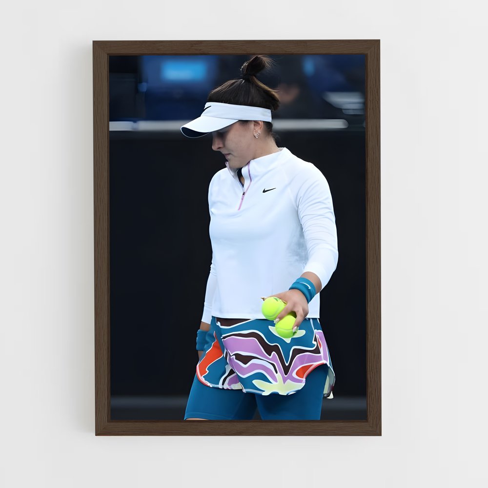 Poster Bianca de andreescu – affiche Tennis (vue 5)
